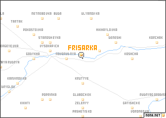 map of Frisarka