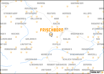 map of Frischborn