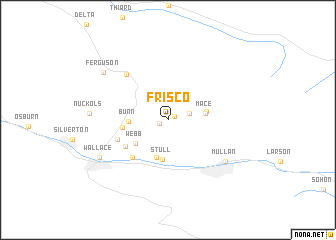 map of Frisco
