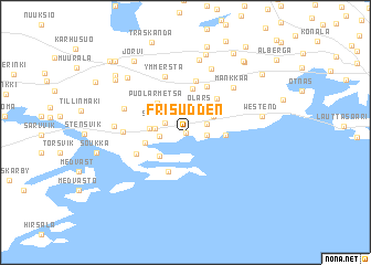 map of Frisudden