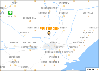 map of Frith Bank