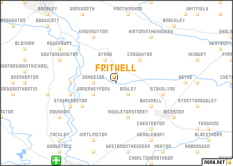 map of Fritwell
