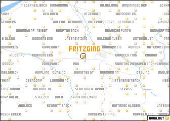 map of Fritzging