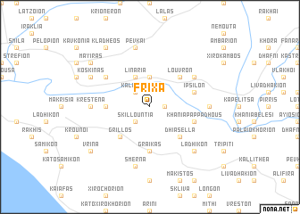 map of Fríxa