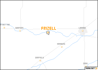 map of Frizell