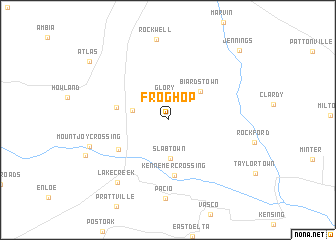 map of Frog Hop