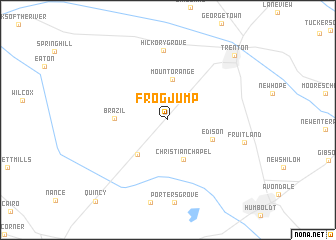 map of Frog Jump