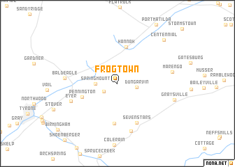 map of Frogtown