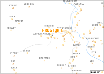 map of Frogtown