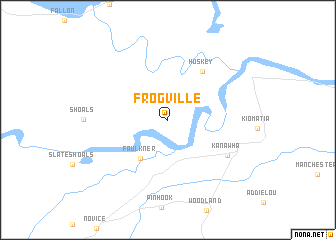 map of Frogville