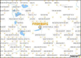 map of Frohburg