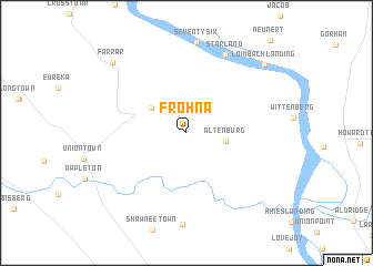 map of Frohna