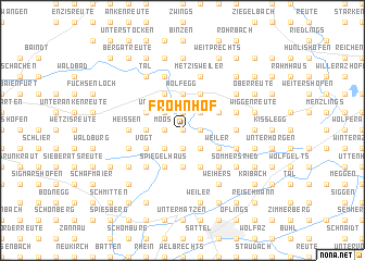 map of Frohnhof