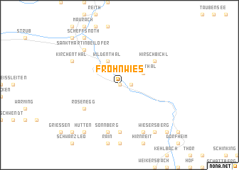 map of Frohnwies