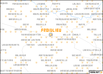 map of Froid Lieu