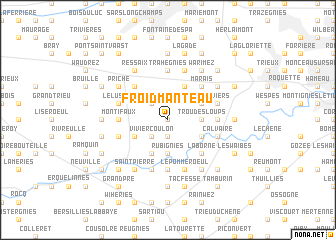 map of Froid Manteau