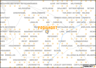 map of Froidmont