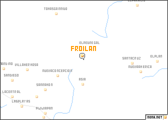 map of Froilán