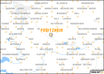 map of Froitzheim