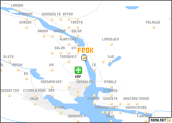 map of Frök