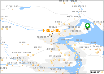 map of Fröland