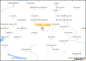 map of Frolikha