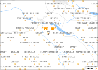 map of Frolois