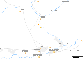 map of Frolov