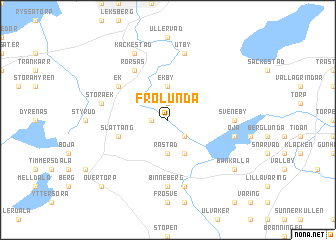 map of Frölunda