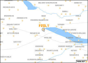 map of Froly