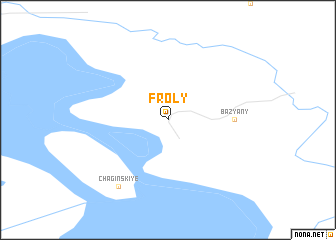 map of Froly