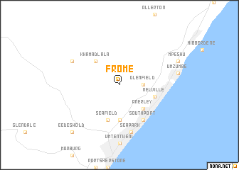 map of Frome