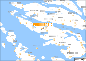 map of Frommereid