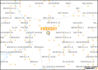 map of Fromont