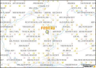 map of Fronau