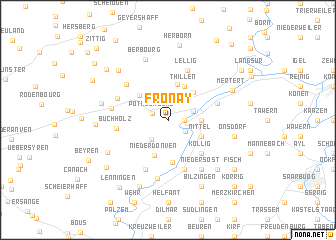 map of Fronay