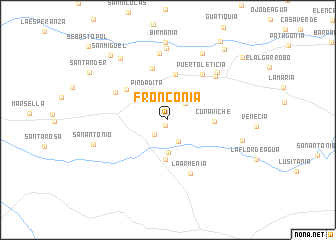 map of Fronconia