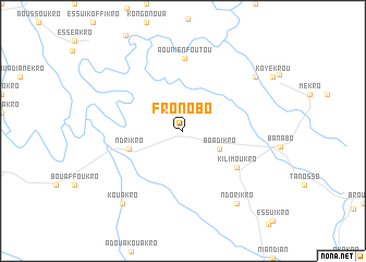 map of Fronobo