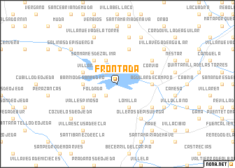 map of Frontada