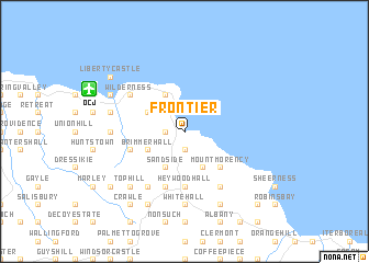 map of Frontier