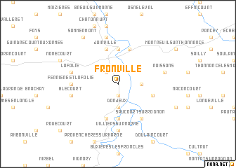 map of Fronville