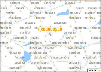 map of Froombosch