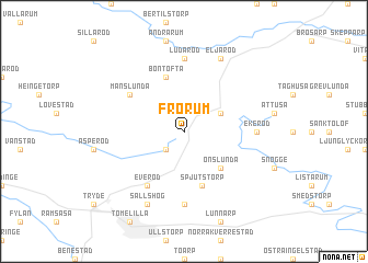 map of Frörum