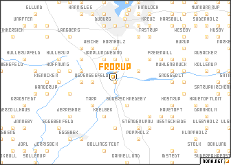 map of Frörup