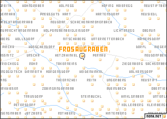 map of Frösaugraben