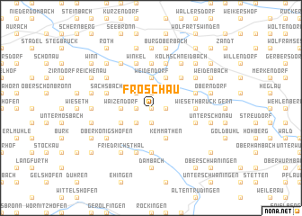 map of Fröschau