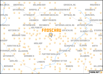 map of Froschau