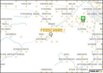 map of Froschham