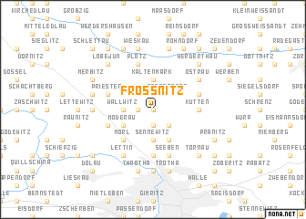 map of Frößnitz