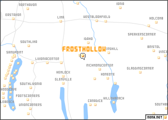 map of Frost Hollow